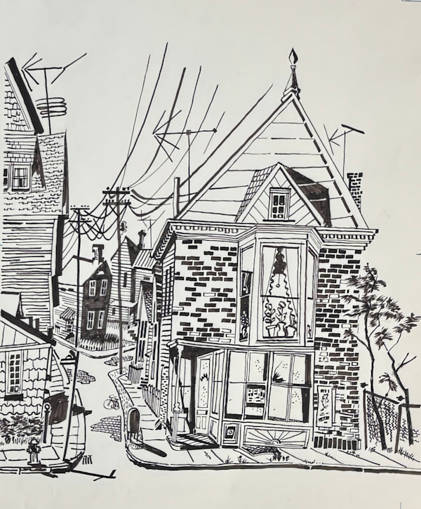 Neighborhood Houses by John C. Menihan