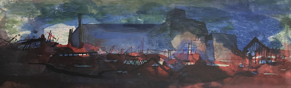 Industrial Mill Complex by John C. Menihan