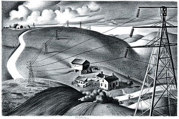 **Power Lines** by John C. Menihan, Image 1.