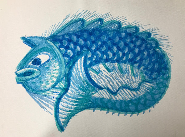 Blue Fish by John C. Menihan, Image 1.