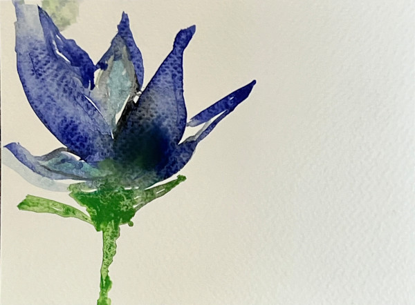 Blue Flower by Kenneth Newsom