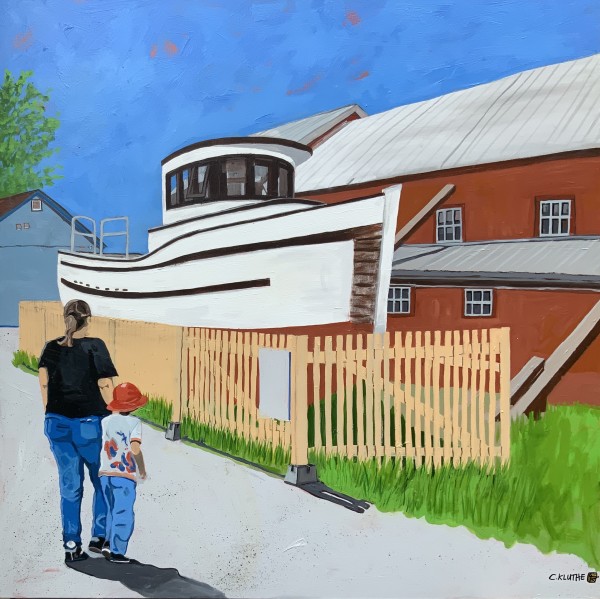"Boat in for Renos" by CATHY KLUTHE