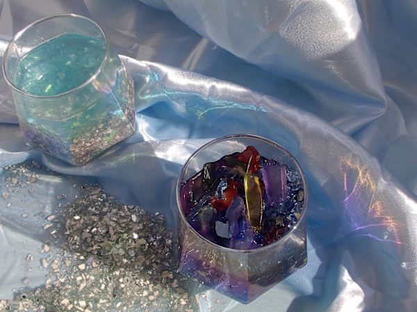 Enchanted Chalices Series 3 (unedited photography, limited edition of 3, displayed in a silver frame) by Michael Hanna