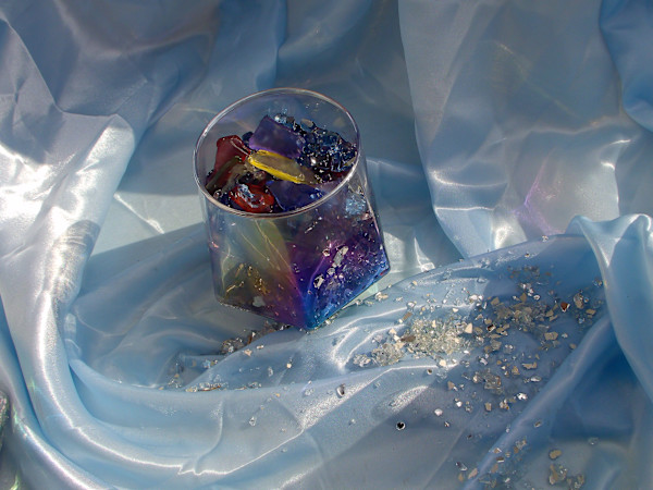 Enchanted Chalices Series 3 (unedited photography, limited edition of 3, displayed in a silver frame) by Michael Hanna