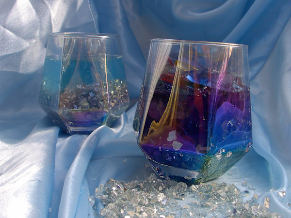 Enchanted Chalices Series 3 (unedited photography, limited edition of 3, displayed in a silver frame) by Michael Hanna