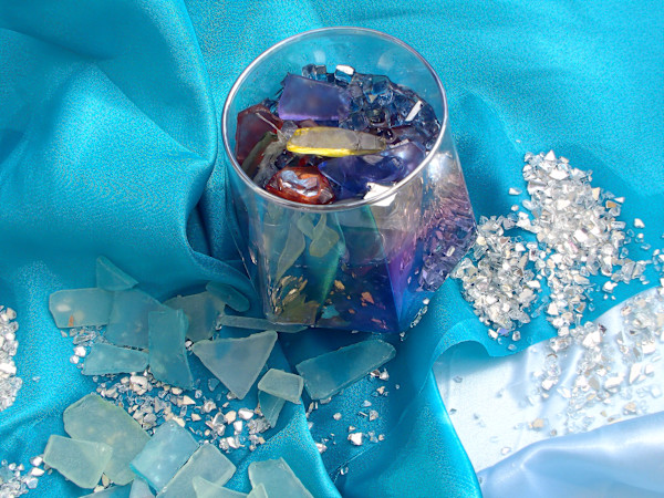 Enchanted Chalices Series 3 (unedited photography, limited edition of 3, displayed in a silver frame) by Michael Hanna