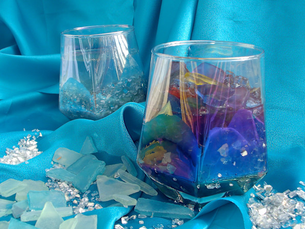 Enchanted Chalices Series 3 (unedited photography, limited edition of 3, displayed in a silver frame) by Michael Hanna