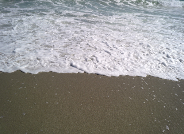 Point Pleasant Beach Series 4 (unedited photography, limited edition of 3, displayed in a silver frame) by Michael Hanna