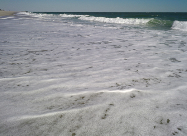 Point Pleasant Beach Series 4 (unedited photography, limited edition of 3, displayed in a silver frame) by Michael Hanna