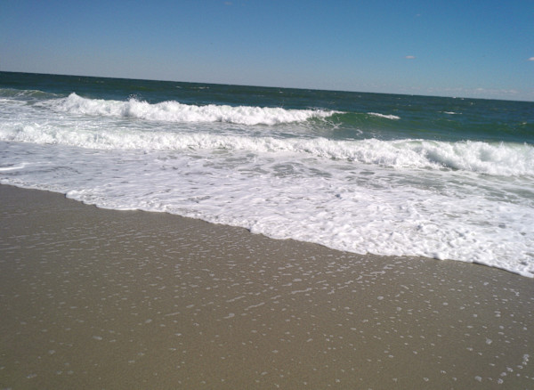 Point Pleasant Beach Series 4 (unedited photography, limited edition of 3, displayed in a silver frame) by Michael Hanna