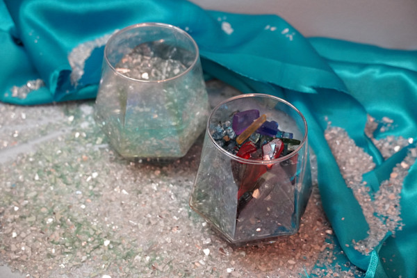 Enchanted Chalices Series 3 (unedited photography, limited edition of 3, displayed in a silver frame) by Michael Hanna