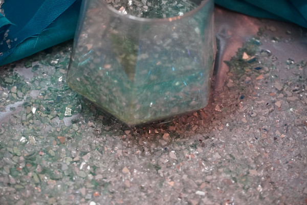 Enchanted Chalices Series 3 (unedited photography, limited edition of 3, displayed in a silver frame) by Michael Hanna