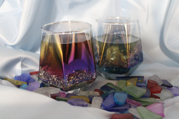 Enchanted Chalices Series 1 (unedited photography, limited edition of 3, displayed in a silver frame) by Michael Hanna