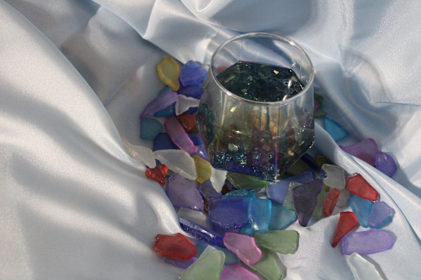 Enchanted Chalices Series 1 (unedited photography, limited edition of 3, displayed in a silver frame) by Michael Hanna