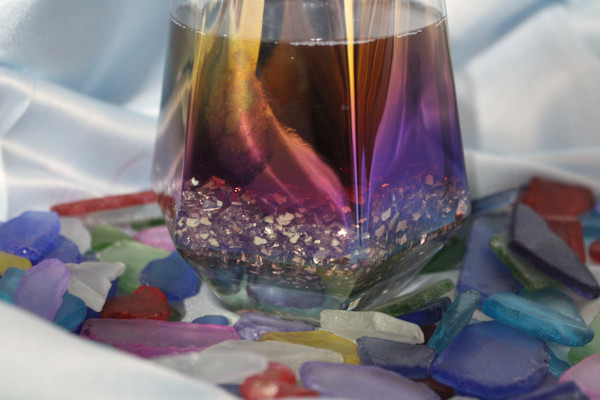 Enchanted Chalices Series 1 (unedited photography, limited edition of 3, displayed in a silver frame) by Michael Hanna