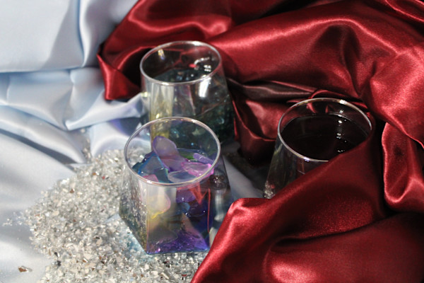 Enchanted Chalices Series 1 (unedited photography, limited edition of 3, displayed in a silver frame) by Michael Hanna