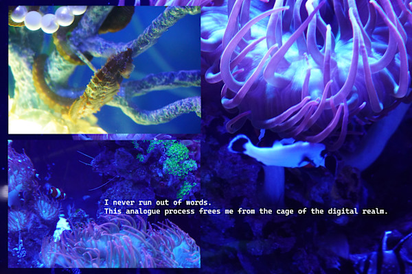 Photographic Assemblage (Series 2) - with unedited photography - printed in a limited edition of one by Michael Hanna