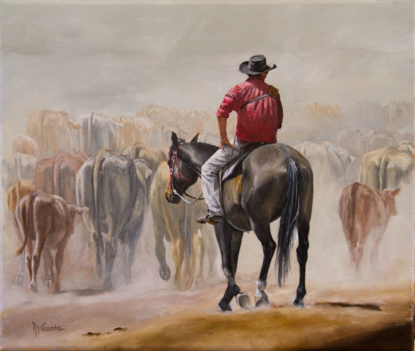 At the Back by Mark Coombe
