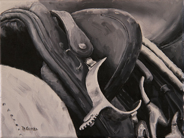 BW Saddle by Mark Coombe