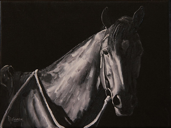 BW Waiting by Mark Coombe