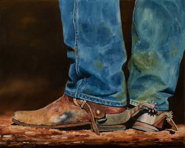 Boots n Spurs by Mark Coombe