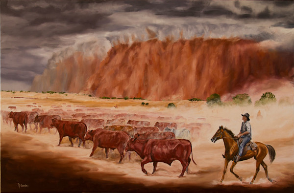 Dust Storm by Mark Coombe