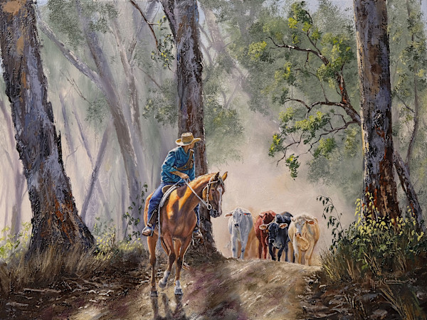 Dusty Ridge by Mark Coombe
