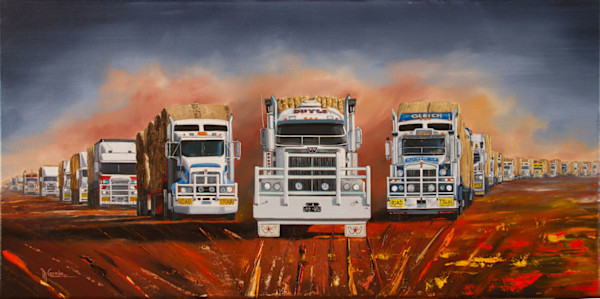 Here they come by Mark Coombe