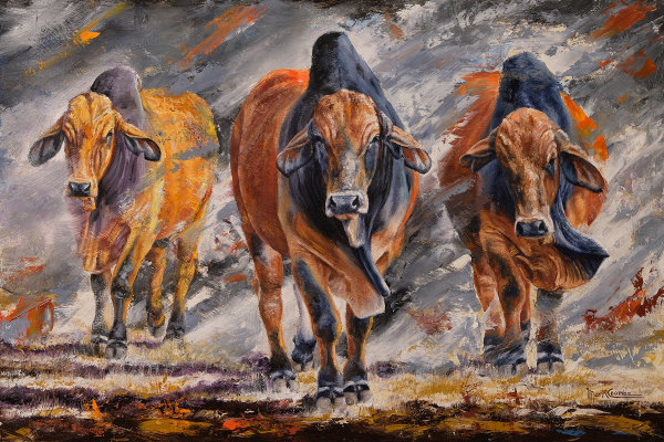 The Reds by Mark Coombe
