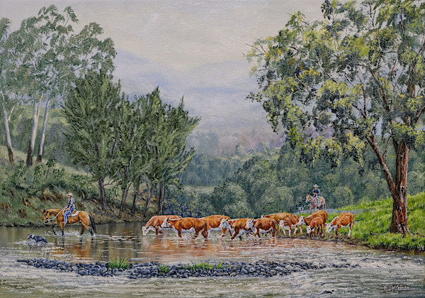Shallow Crossing by Mark Coombe