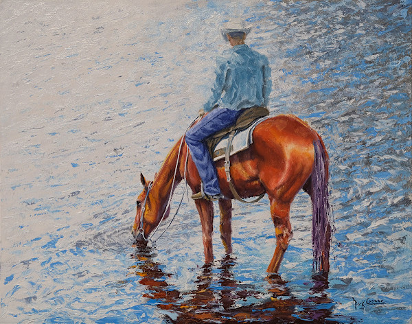 Simple Reflection by Mark Coombe