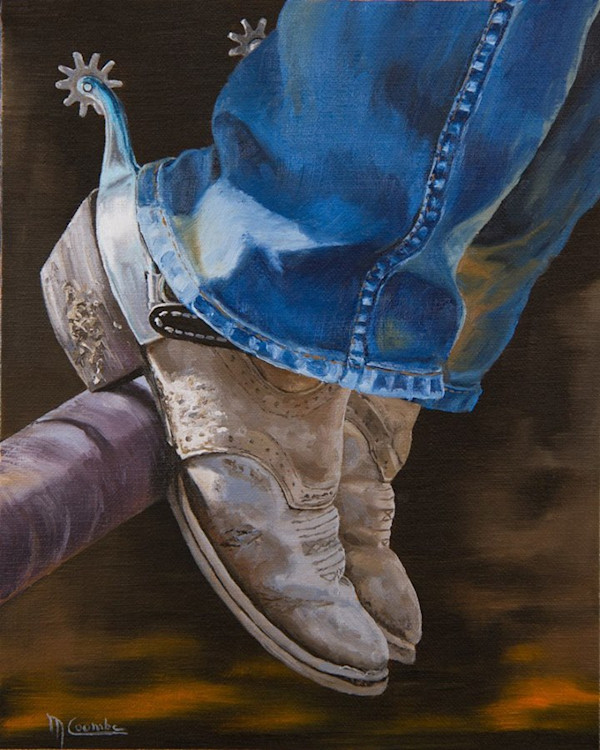 Shiny Spurs by Mark Coombe