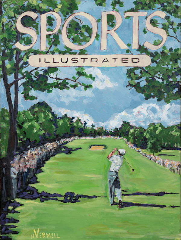 Sports Illustrated- Ben Hogan April 4, 1955 Cover by Heidi Vermeil