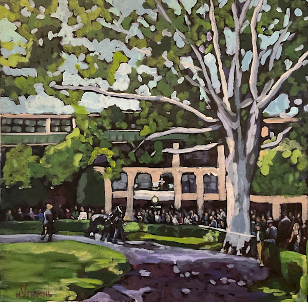 Keeneland Paddock 2025 by Heidi Vermeil