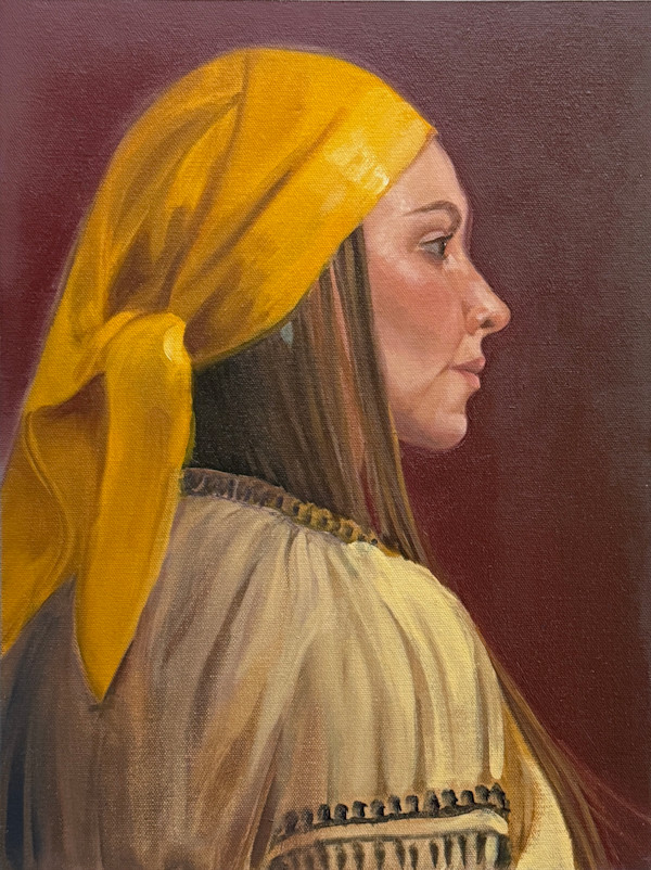 Yellow Scarf by Streeter Holden, Image 1.