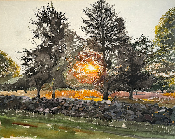 Brayton Point Sunrise by Streeter Holden