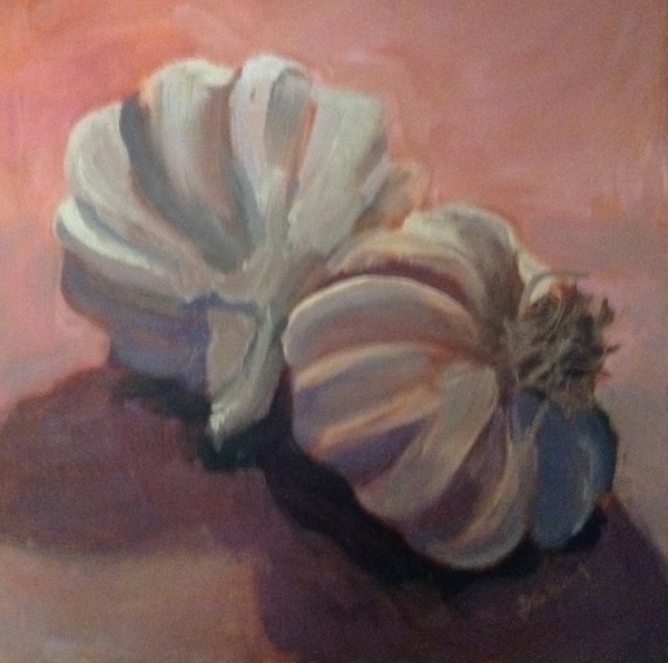 Still Life - Garlic Clove by Brenda Short
