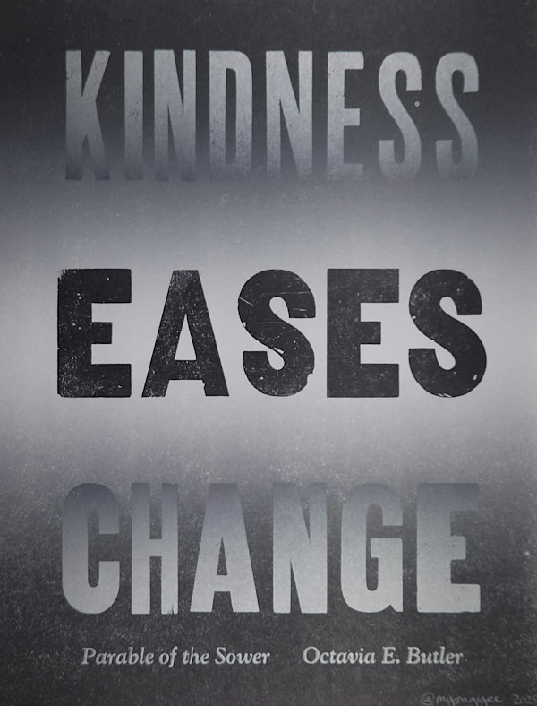 "Kindness eases Change" by Myong Jin (진명이), Image 1.