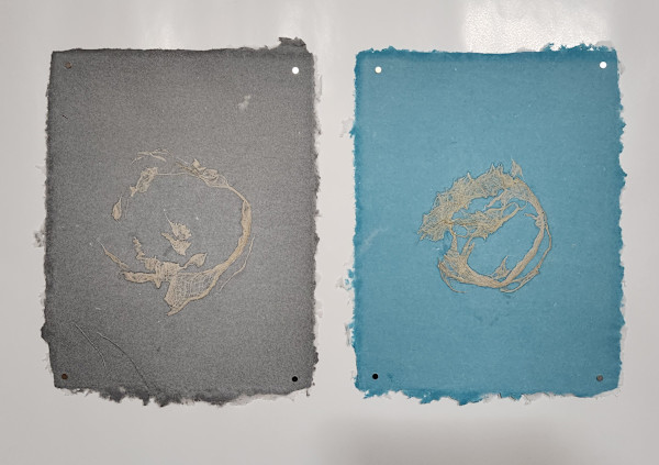 Paper ma-eum (마음) by Myong Jin (진명이), Image 1.