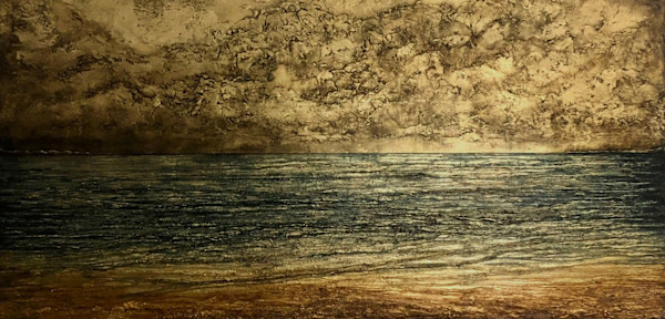 Gold Seascape by Jo Walton