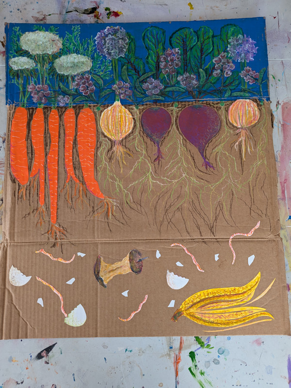 Beauty of compost by Janet Danforth