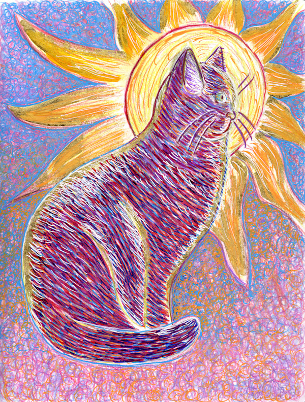 Zoe in the Sun by Janet Danforth, Image 1.