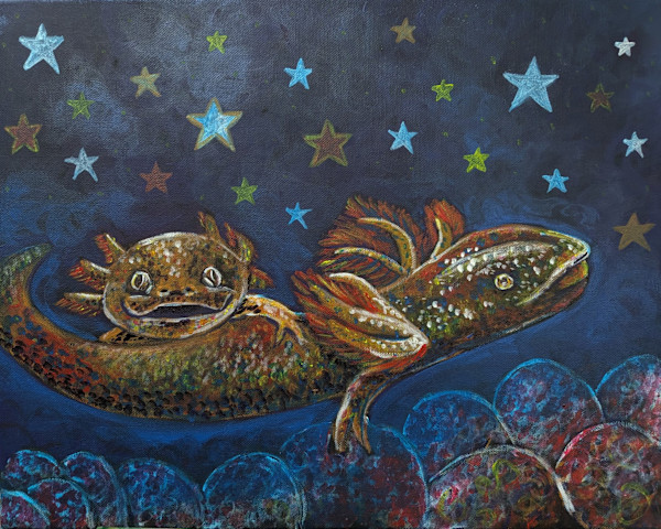 Neuse River Waterdogs by Janet Danforth, Image 1.