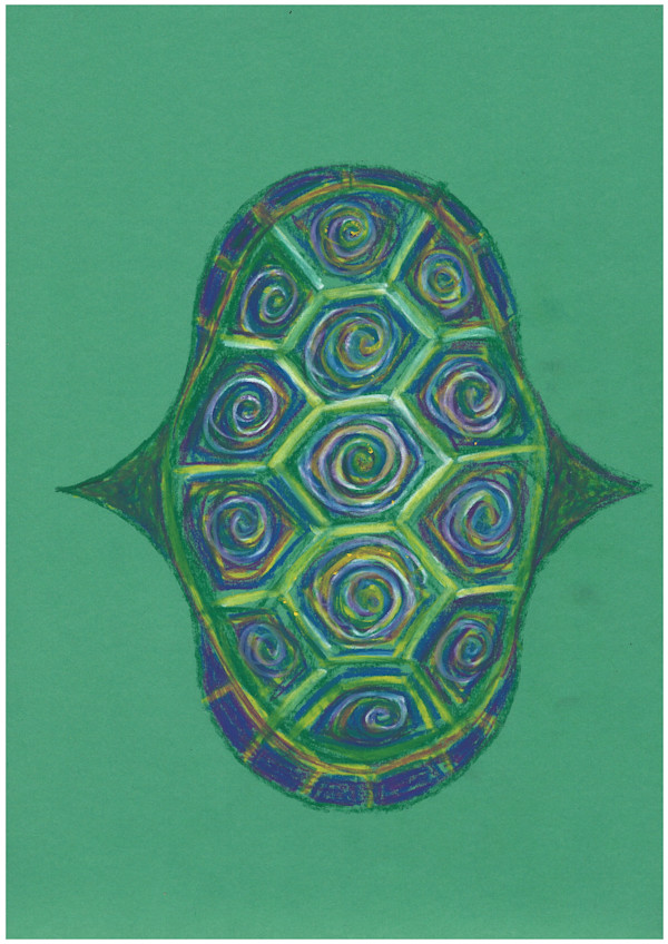 Turtle shell by Janet Danforth