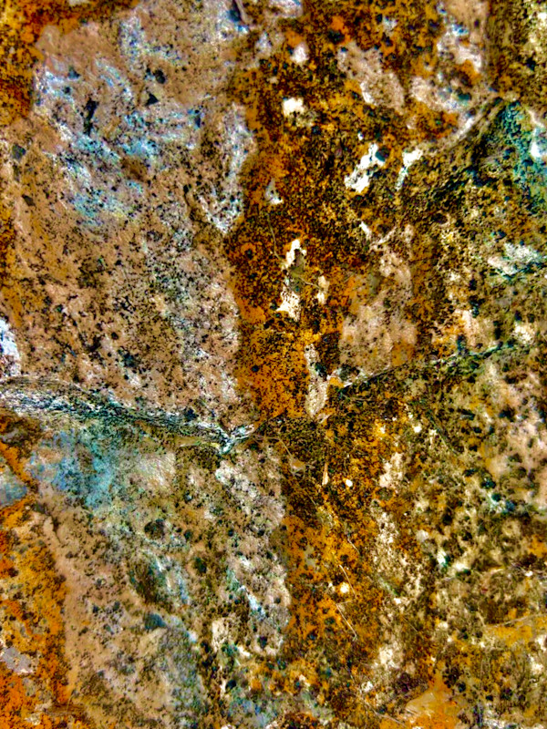 And Sometimes Blue #1 by Victoria Courtaux