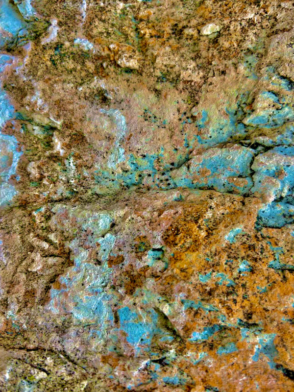 And Sometimes Blue #3 by Victoria Courtaux