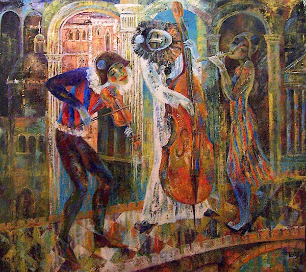 Musicians by Tatiana Zimina