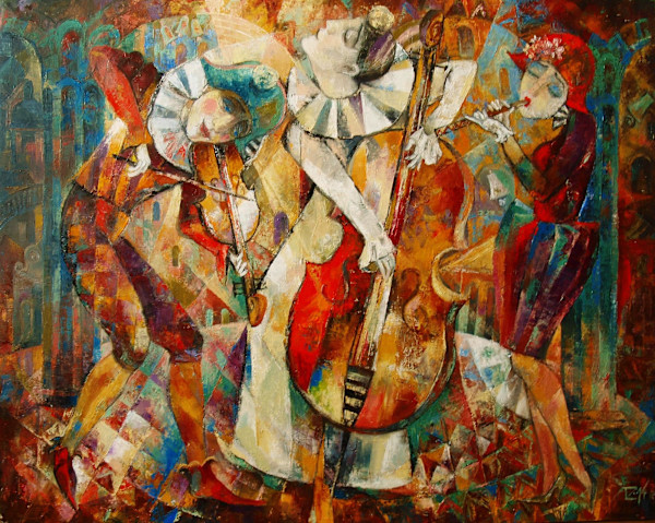 Musicians #2 by Tatiana Zimina