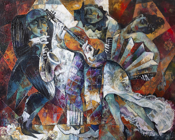 Blues by Tatiana Zimina