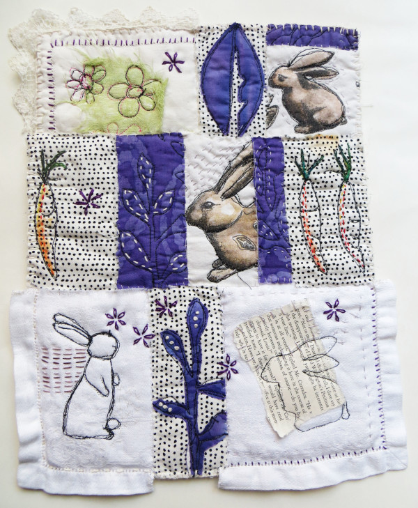 Purple Rabbit by Jane LaFazio
